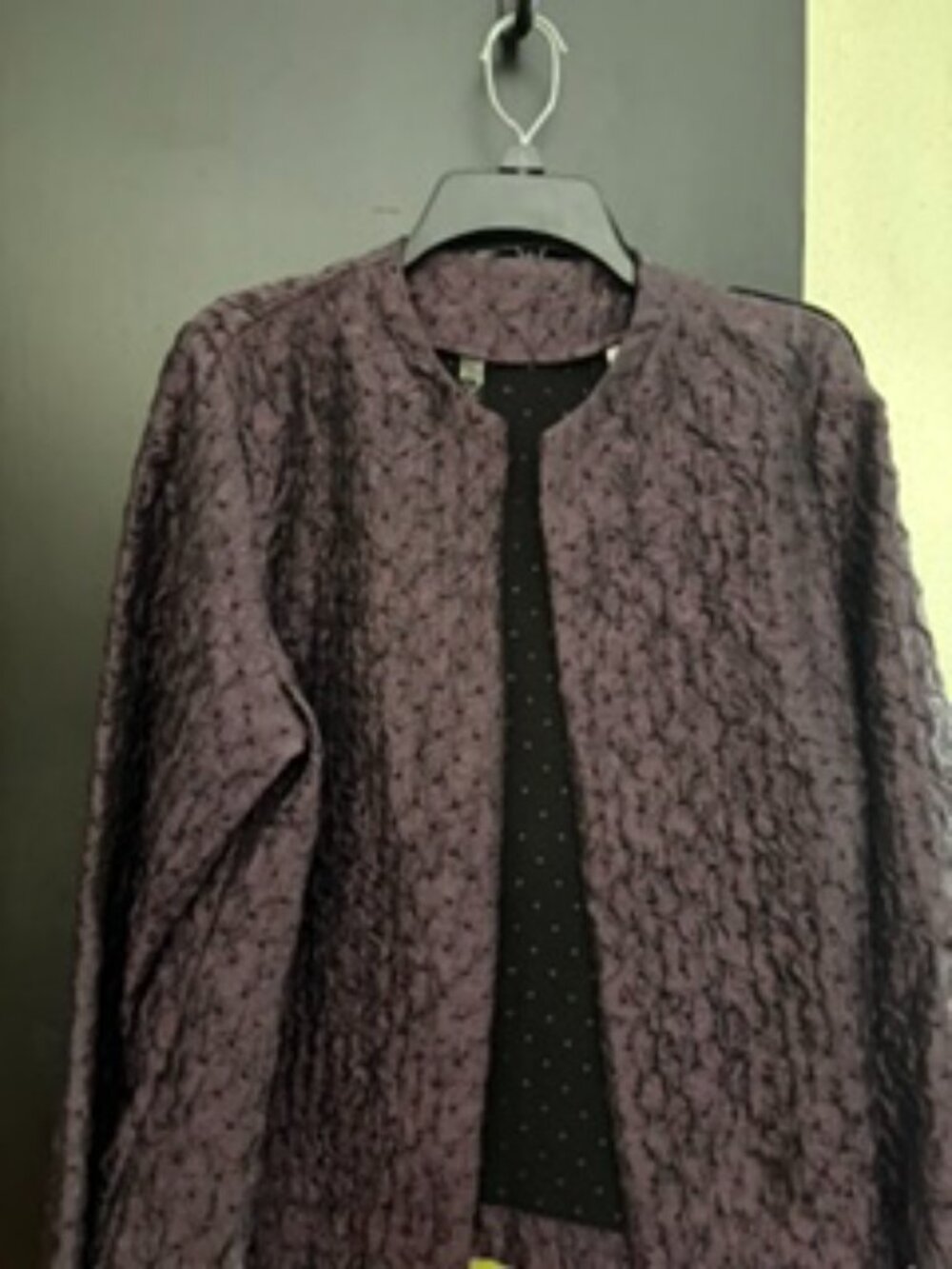 DARK PURPLE JACKET BY AVENUE (14/16)